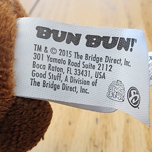 Bun Bun Plush Brown Dog Puppy Stuffed Animal Toy - Picture 10 of 15